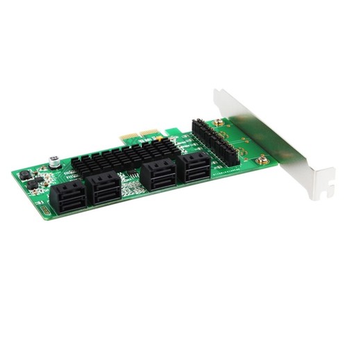 8 Port PCIE Expansion Card PCIE to 3 Controller 6Gbps SSD Card for PC - Afbeelding 7 van 7