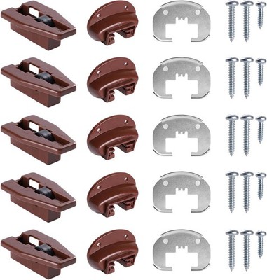 Kenlin Rite-Trak II 168 Drawer Track Guide Slides Replacement 5 Set Pack NEW