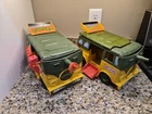 Vintage 1989 Teenage Mutant Ninja Turtles TMNT Party Wagon Incomplete Lot X2