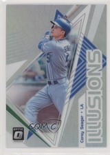 2019 Panini Donruss Optic Optic Illusions Holo Prizm Corey Seager #OI-12 1u6