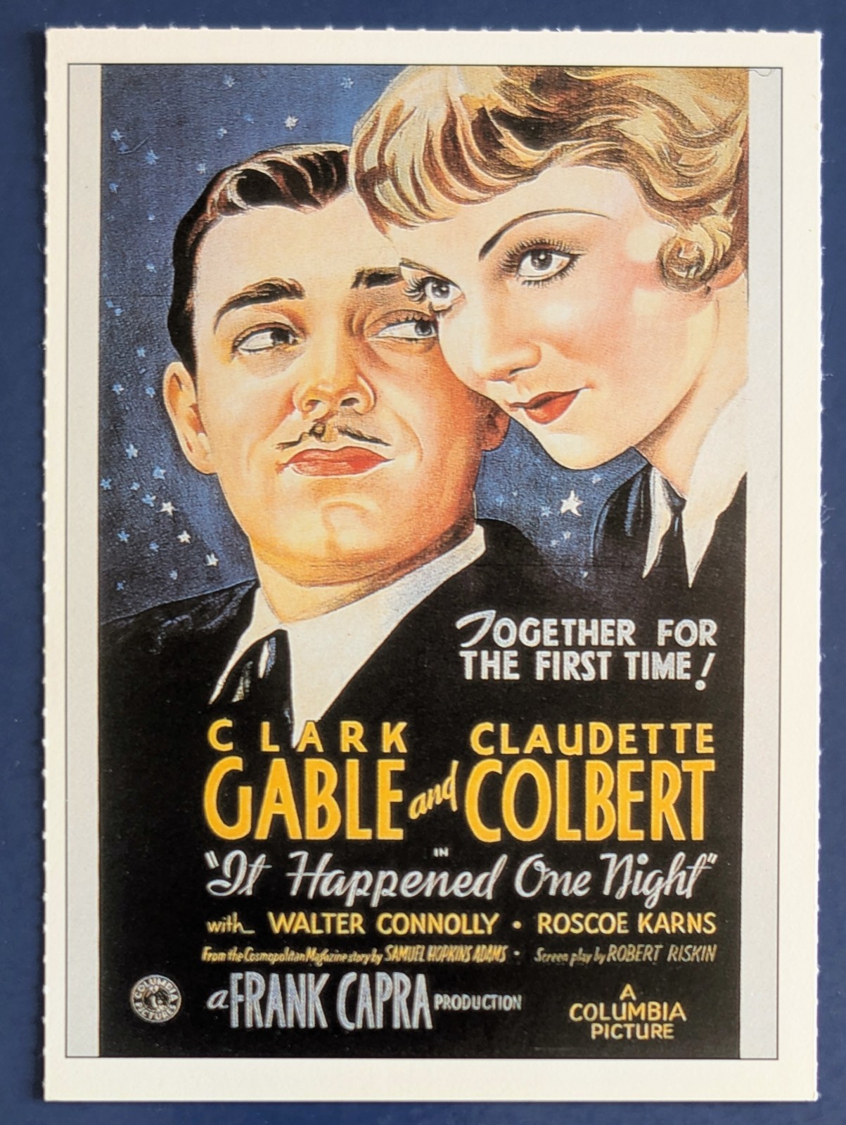 Accadde una notte - 1934 - It Happened One Night - Frank Capra - Locandina Ciak