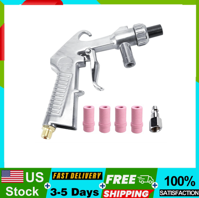 #ad #ad Sand Blasting Gun Spray Gun Rust Remove with Air Adapter for Sandblast Cabinets $25.99