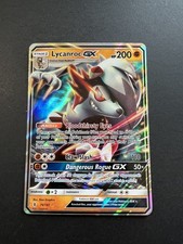 Pokémon TCG 2017 Lycanroc GX Guardians Rising #74/145