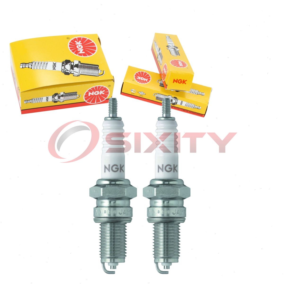 2 pc NGK 6629 DP9EA-9 Standard Spark Plugs for X27EP-U9 B12YC AR4152 A5YC vu