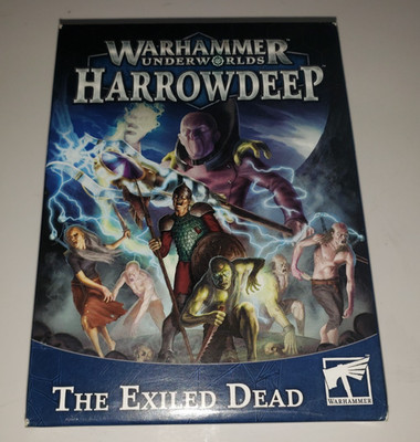 Warhammer Underworlds Harrowdeep The Exiled Dead New Damaged Box GAW109-12