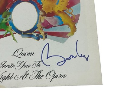 Queen Autographed A Night at the Opera 1975 Tour Program Brian May