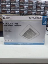 Commercial Electric 110 CFM 1.5 Sone Bathroom Exhaust Fan with Humidity Sensing