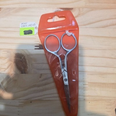 Mundial Stainless Steel Small Embroidery Scissors Thread Snips Orange Pack New