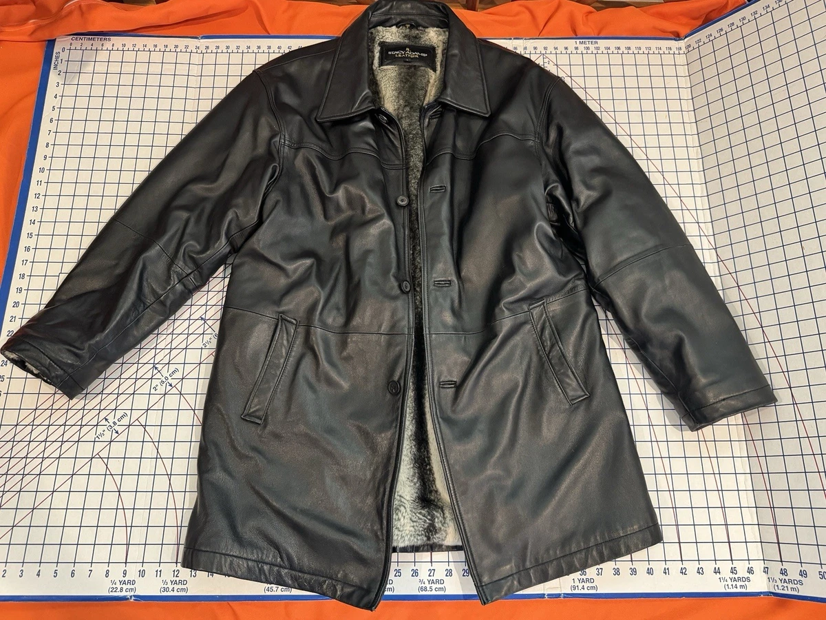 Stacy Adams Regular Leather Outer Shell Coats, Jackets & Vests for