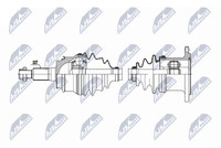 NTY Antriebswelle NPW-CH-163 FüR Chevrolet Silverado 2500 3500 HD Cab Pickup 4WD