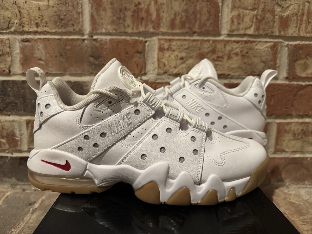 New 9.5 Nike SB Air Max 2 CB 94 Low SP Supreme Barkley White Gum