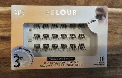 Velour Lashes Velour-Xtensions Self-Stick Lash Clusters