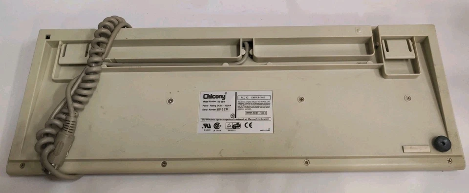 Chicony KB-5916 Tastatur Retro 5-poliger DIN Stecker für IBM AT kompatible - Bild 3 von 4