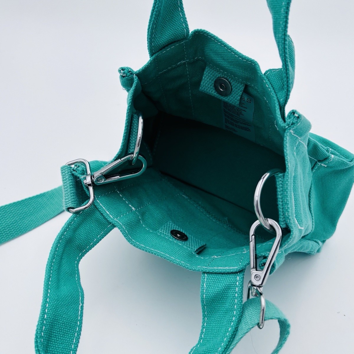 Urban Outfitters☆ コットンキャンバス・ミニ・トートバッグ Urban Outfitters BDG Mini Crossbody Canvas Tote Bag Green