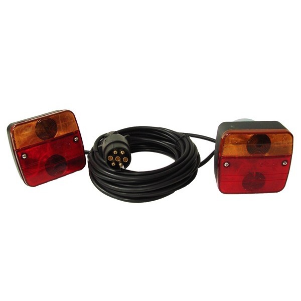 Maypole Trailer Lighting Unit - Magnetic - 10m Cable - MP44924