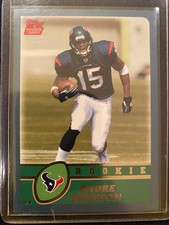2003 Topps - Rookie Andre Johnson #380 Houston Texans