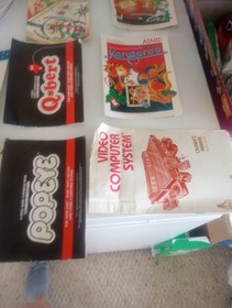 Atari Video Game Console System with storage case