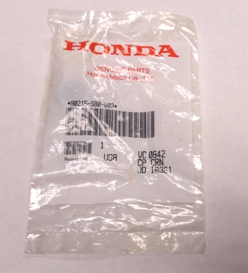 ( 1 ) Genuine Honda 90215-SB0-003 Nut, Self-Lock (12MM) (Sato Rashi) - Image 2 of 3
