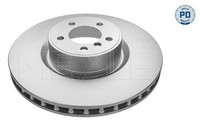 2X Meyle Bremsscheibe MEYLE-PD: Advanced Performance And Design. 53-15 521 0011/