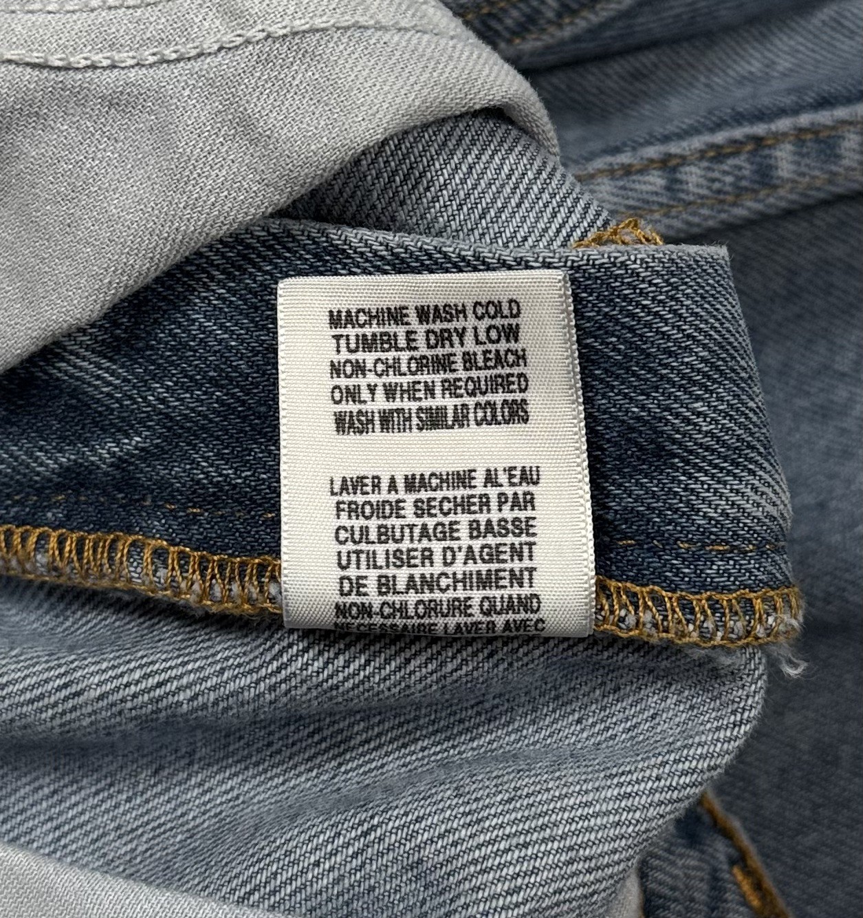 Polo Jeans Ralph Lauren 100% cotton light blue Relaxed Fit jeans Women W26 I29 thumbnail 6