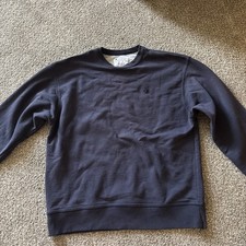 Champion Pullover Navy Blue Sweatshirt Size Large