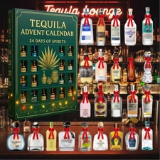 Tequila Advent Calendar 2025, 24 Days of Spirits, 24 Days of Premium Spirits
