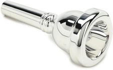 Bach 350 Classic Series Silver-plated Small Shank Trombone Mouthpiece - 12C