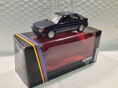 Modellautos 1:43 Schabak Ford Escort 5. Generation dkl blau blue mit OVP