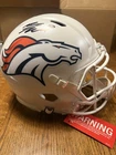 Bo Nix Autographed Denver Broncos Football Helmet Beckett BAS Authentication