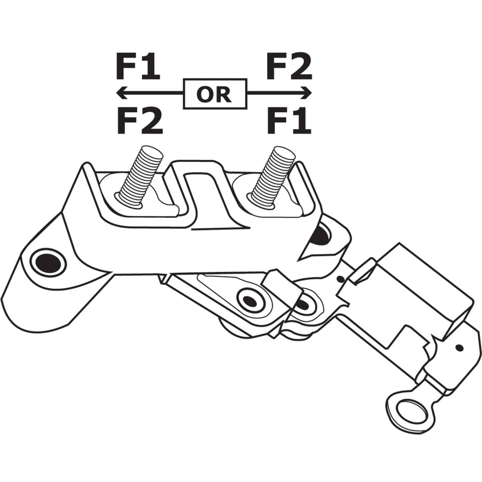 Alternator for Dodge B Series Van D/W/Ram Series Pickup Dakota; AND0115 - Image 2 of 2