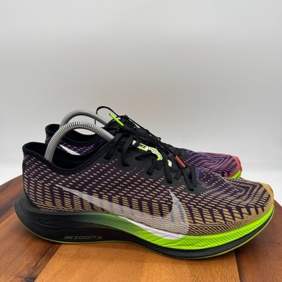 Nike Zoom Pegasus Turbo 2 Shoes Mens 11.5 Court Purple Running Athletic Sneakers