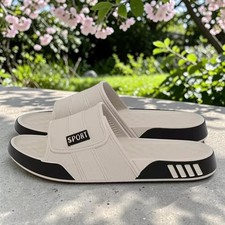 Soft EVA Indoor Slippers Men Non Slip Lightweight Comfortable Bathroom Slippers