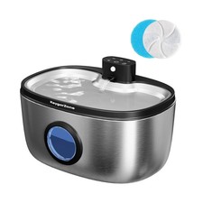 Wireless Cat Water Fountain: 5L Stainless Steel Pet Water Fountain ... Fast Ship