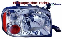 Abakus 215-1189R-LD-EM Hauptscheinwerfer Rechts Scheinwerfer FüR Nissan