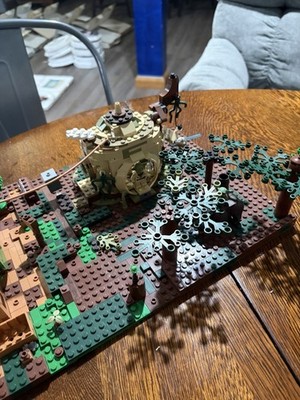 Custom LEGO Star Wars Dagobah Yoda s Hut MOC Display (75208)