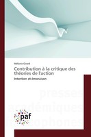 Contribution à La Critique Des ThéOries De L'action MéLanie Girard