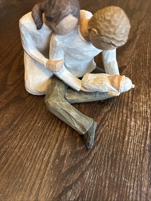 Willow Tree NEW LIFE Couple & Baby Family Figurine 2000 Susan Lordi Demdaco