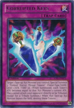 YuGiOh Corrupted Keys JOTL-EN072 Rare Englisch Neu unl.