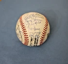 1989 San Diego Padres team autographed baseball 25 sigs nm-mt with Tony Gwynn