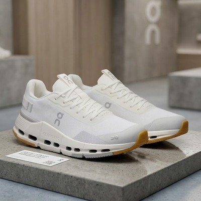 O.N - Running Cloudnova Form 2, White/Ivory, Men and Women's Shoes, 6-11 US Size