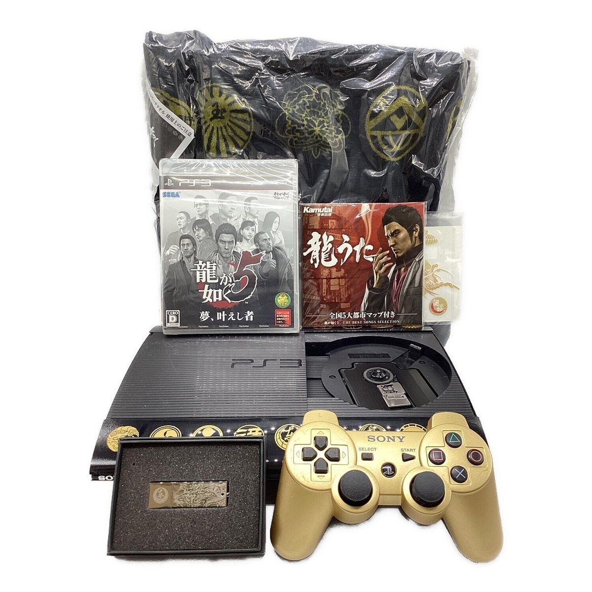 PlayStation 3 Console Yakuza 5 Ryu ga Gotoku Emblem Edition 250GB