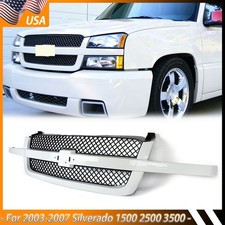 Summit White Front Bumper Grill For 2003-2007 Chevrolet Silverado 1500 2500 3500 Summit White Front Bumper Grill For 2003-2007 Chevrolet Silverado 1500 2500 3500