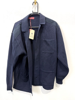 Emidio Tucci Navy Wool Jacket Size M BNWT