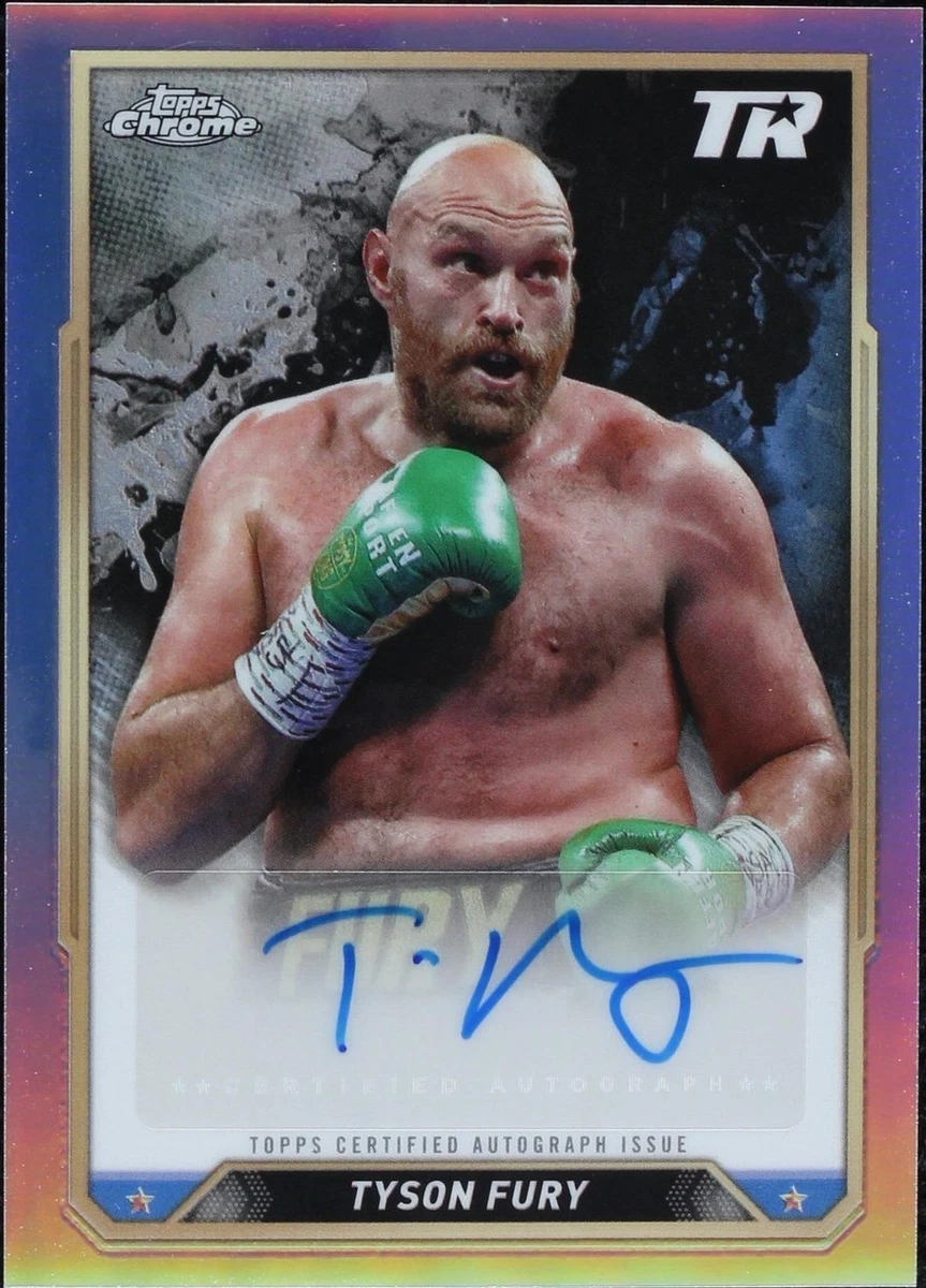 その他 [1of1]tyson fury auto wbc Tyson Fury Trading Cards for sale | eBay