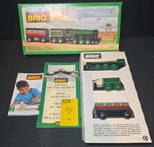 BRIO Flying Scotsman 33433 Trains of the World Wooden Railway Engine NIB