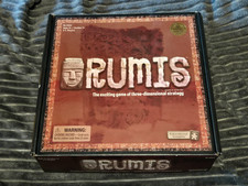 Rumis Board Game 2004 Educational Insights Mensa Select-COMPLETE
