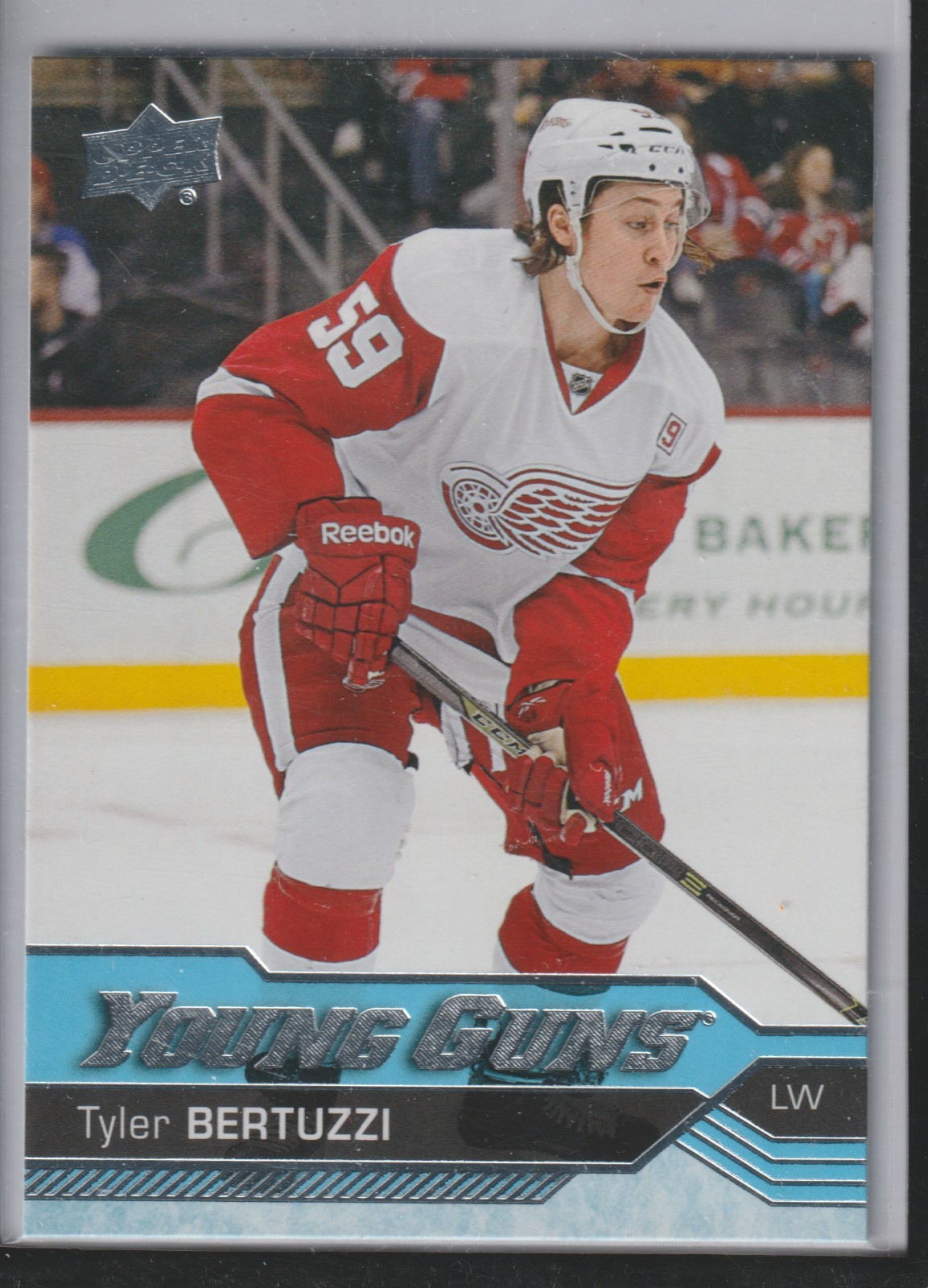 16-17 TYLER BERTUZZI RC UPPER DECK S2 YOUNG GUNS ROOKIE #471 RED WINGS