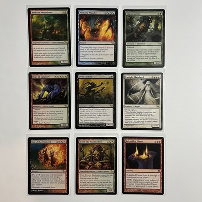 Vintage Magic The Gathering Shadowmoor Wort Twilight Shepherd 9 Cards MTG