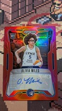 2026 Panini WNBA Prizm Olivia Miles Auto Red /99 SIG-OM RC