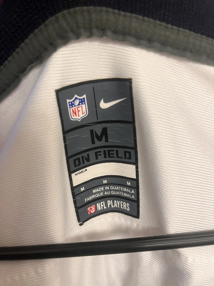 Camiseta De Colección Nike On Field NFL New England Patriots #87 Rob Gronkowski Para Hombres Talla M Foto 4 de 4